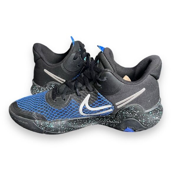 Nike KD Trey 5 IX Blue Basketball Shoes Sneakers Men’s Size 8 - CW3400-007 - Picture 8 of 11